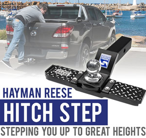 Hitch step large